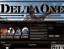 Tablet Screenshot of delta-one.org